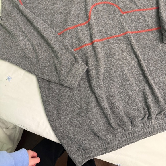 VINTAGE Molson Dry Special Day two-toned 1/4 zip fleece sweatshirt - Picture 5 of 10